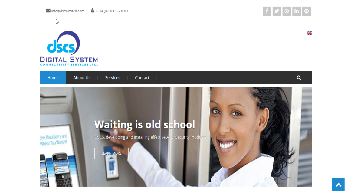 Banking Products And Maintenance Website Design 