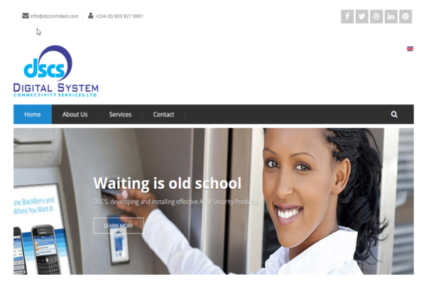 Banking Products And Maintenance Website Design 